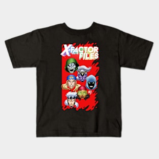 XFactor Files Podcast Corner Box Kids T-Shirt